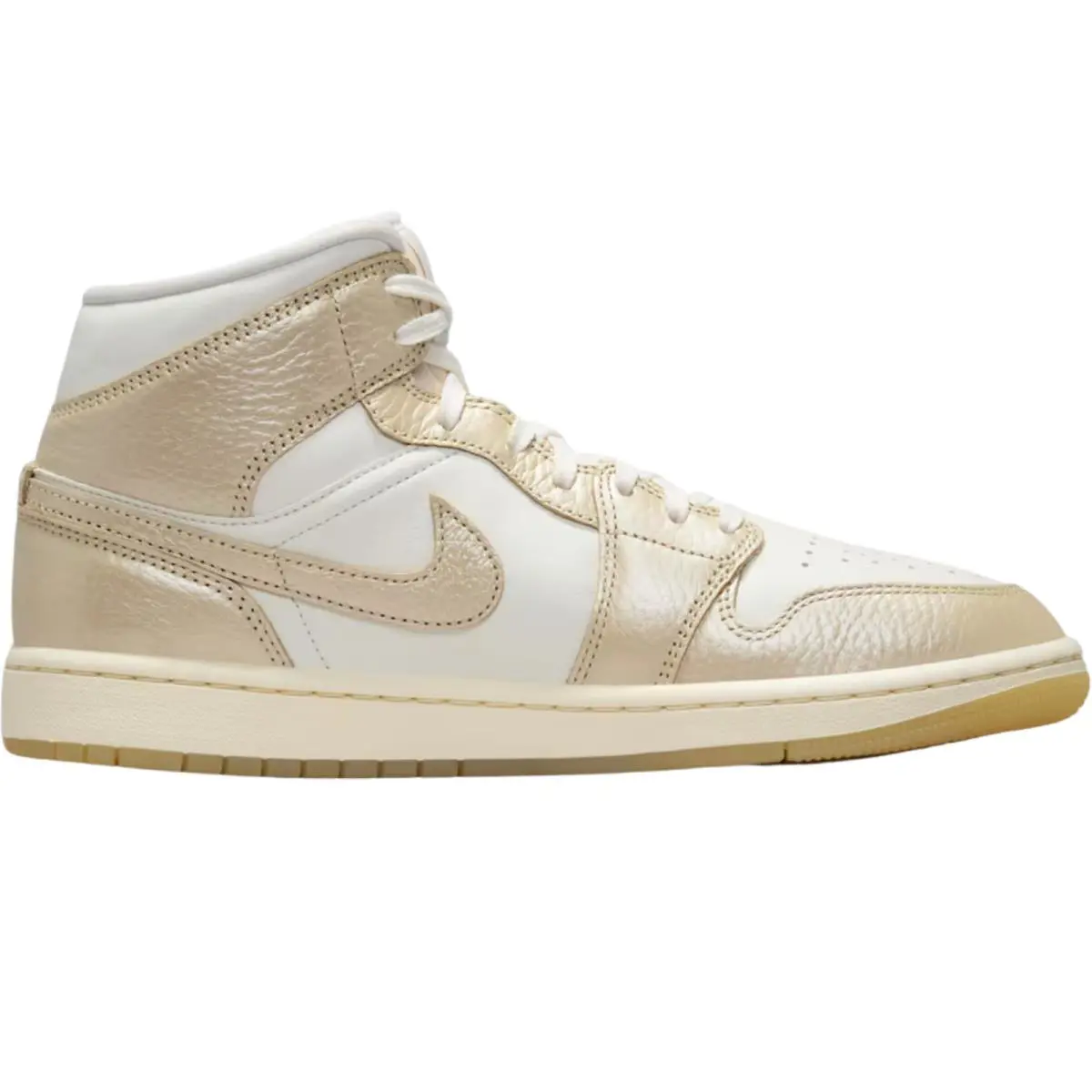 Nike shoes - Air Jordan 1 Mid - Air Mid - Sail/Off Noir/White/Gym Red 90