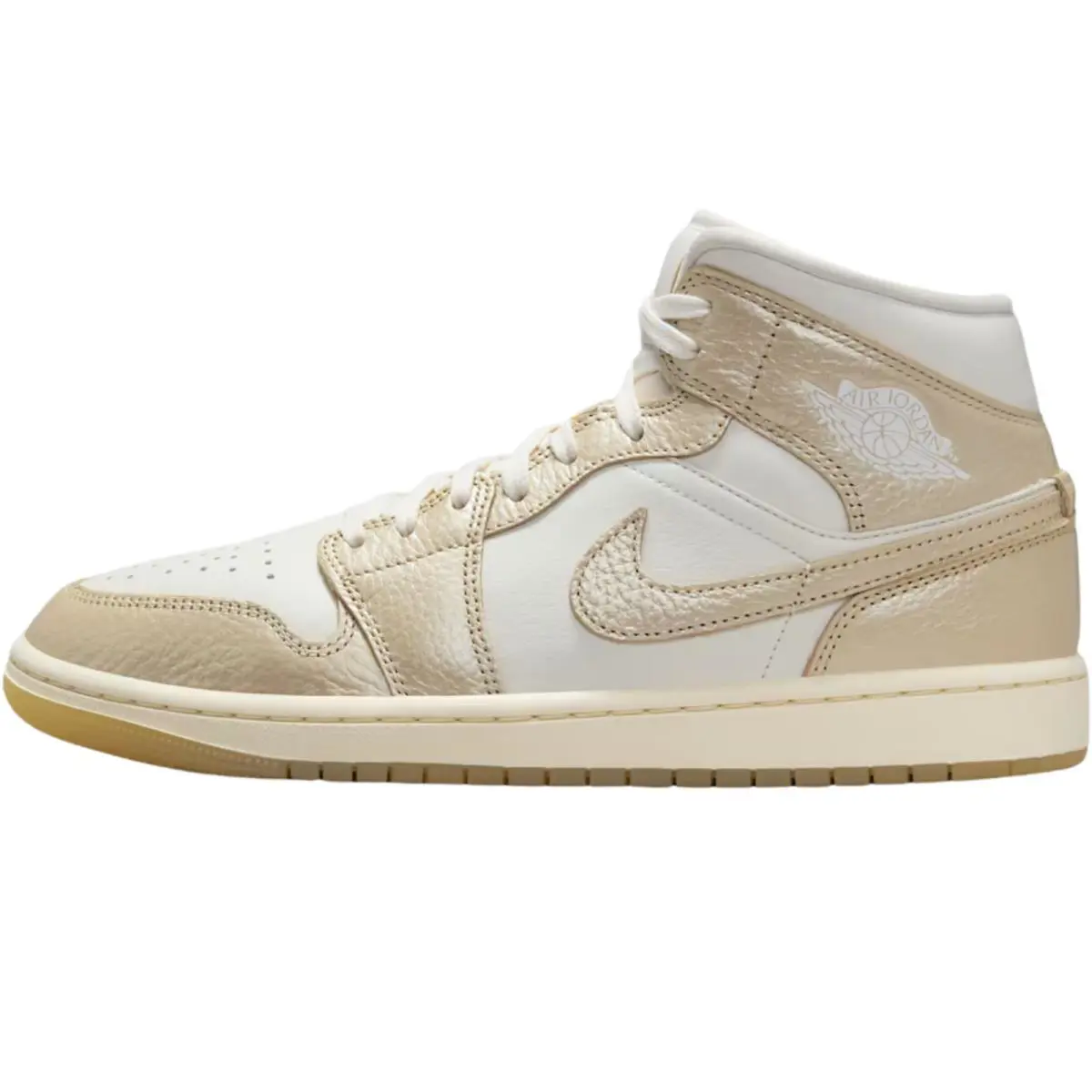 Nike shoes - Air Jordan 1 Mid - Air Mid - Sail/Off Noir/White/Gym Red 91