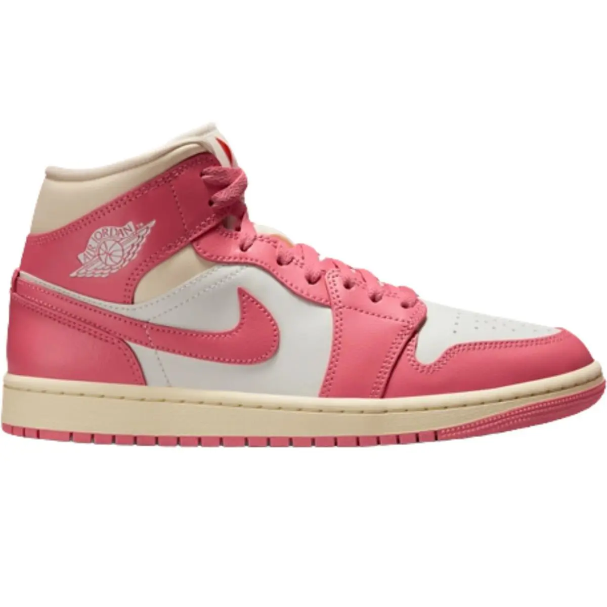 Nike shoes - Air Jordan 1 Mid - Air Mid - Sail/Off Noir/White/Gym Red 19