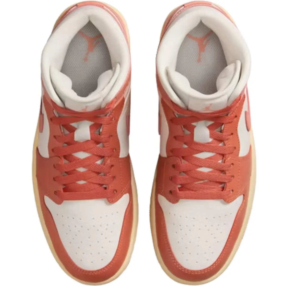 Nike shoes - Air Jordan 1 Mid Retro - Sail/Off Noir/White/Gym Red 49
