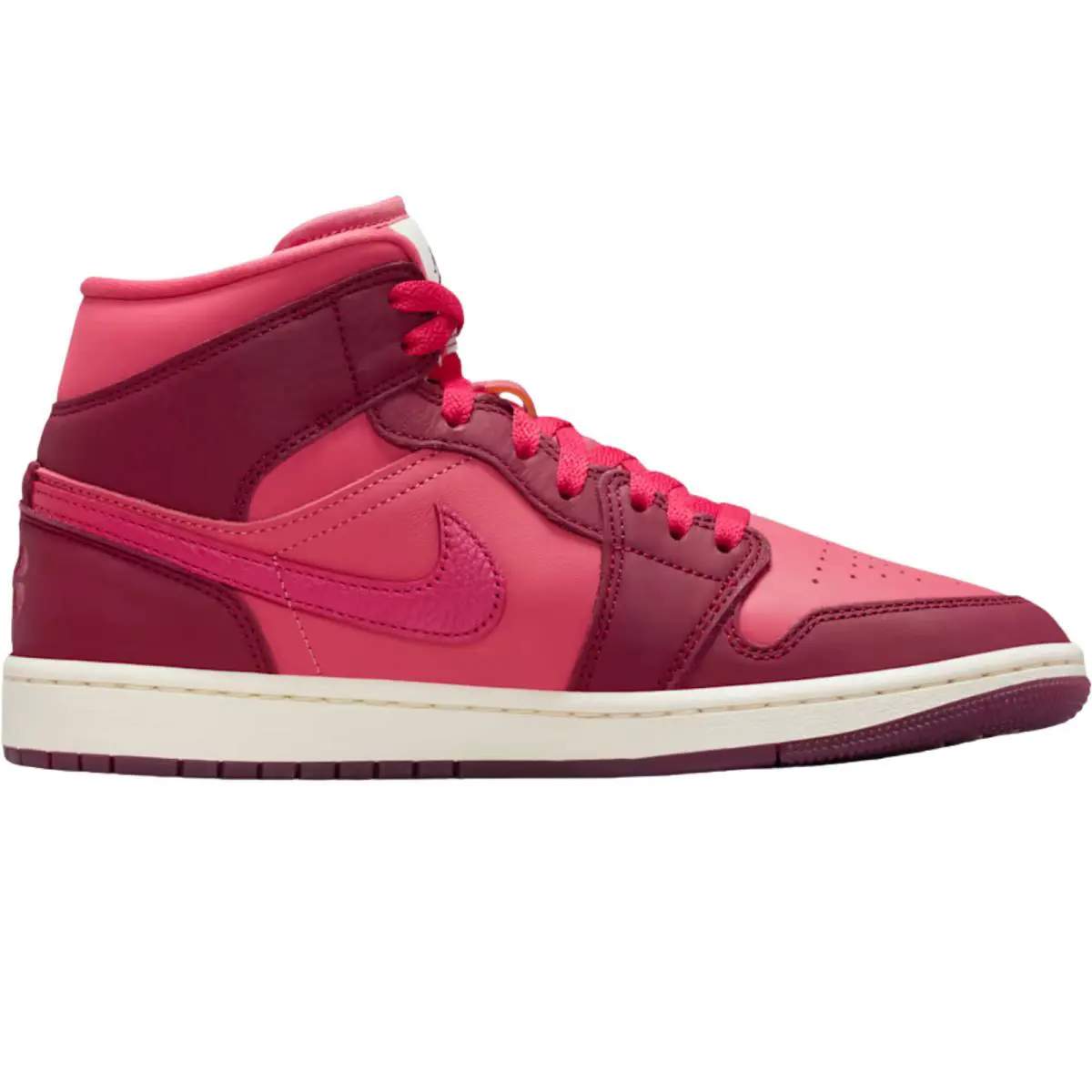 Nike shoes - Air Jordan 1 Mid - Air Mid - Sail/Off Noir/White/Gym Red 85