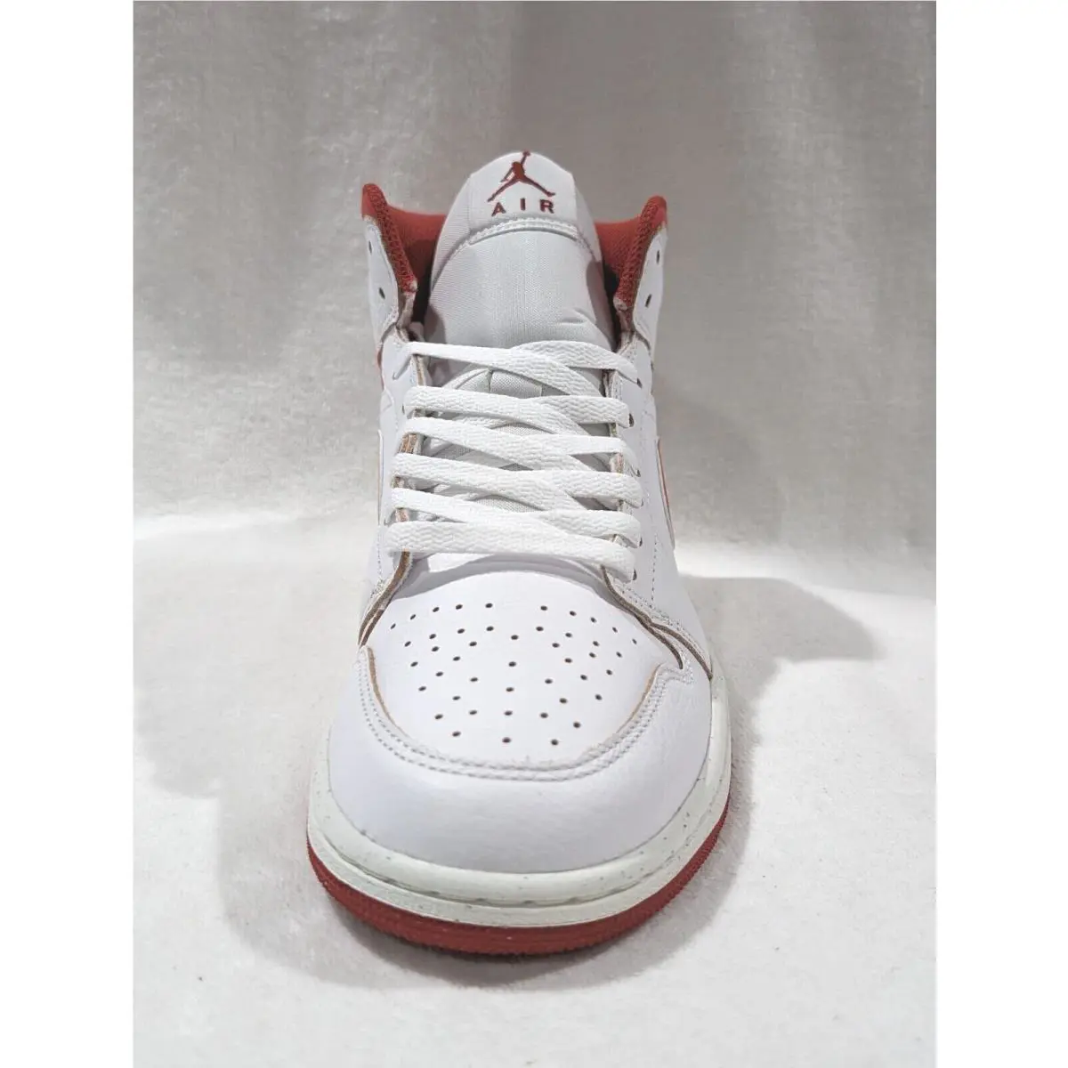 Nike shoes - Air Jordan 1 Mid SE - FJ3458-160 - White/Dune Red/Sail 3