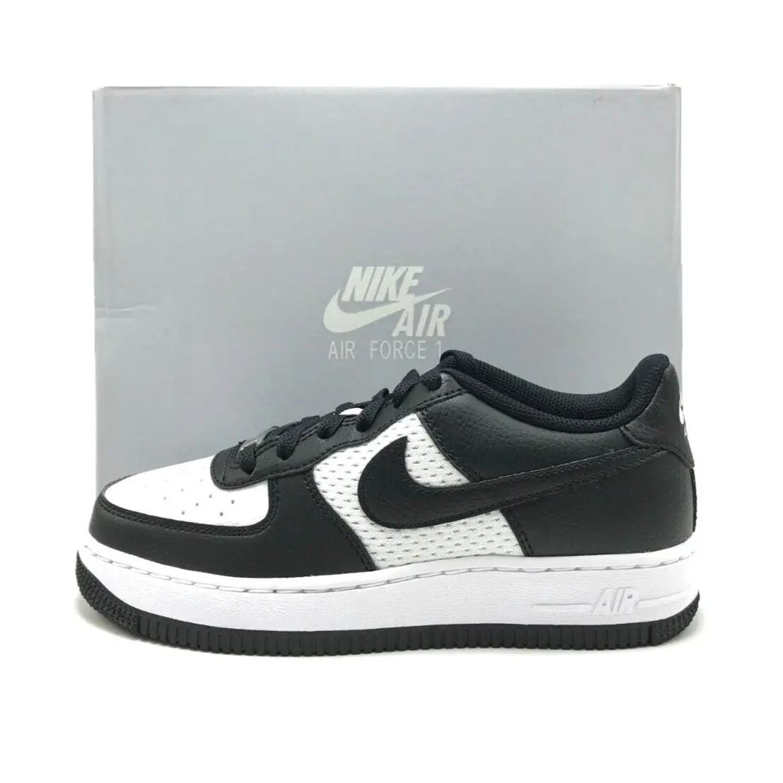 Nike shoes - Nike Air Force 1 GS - Black 6