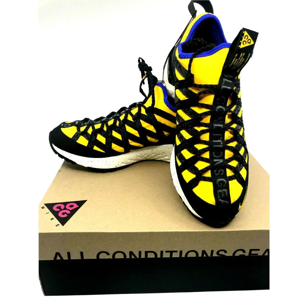 Nike shoes - ACG React Terra Gobe - ACG React Terra Gobe - Black/Amarillo/Yellow 0
