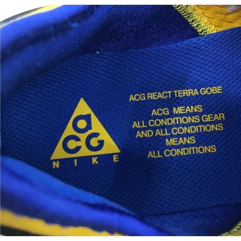 Nike shoes - ACG React Terra Gobe - ACG React Terra Gobe - Black/Amarillo/Yellow 6