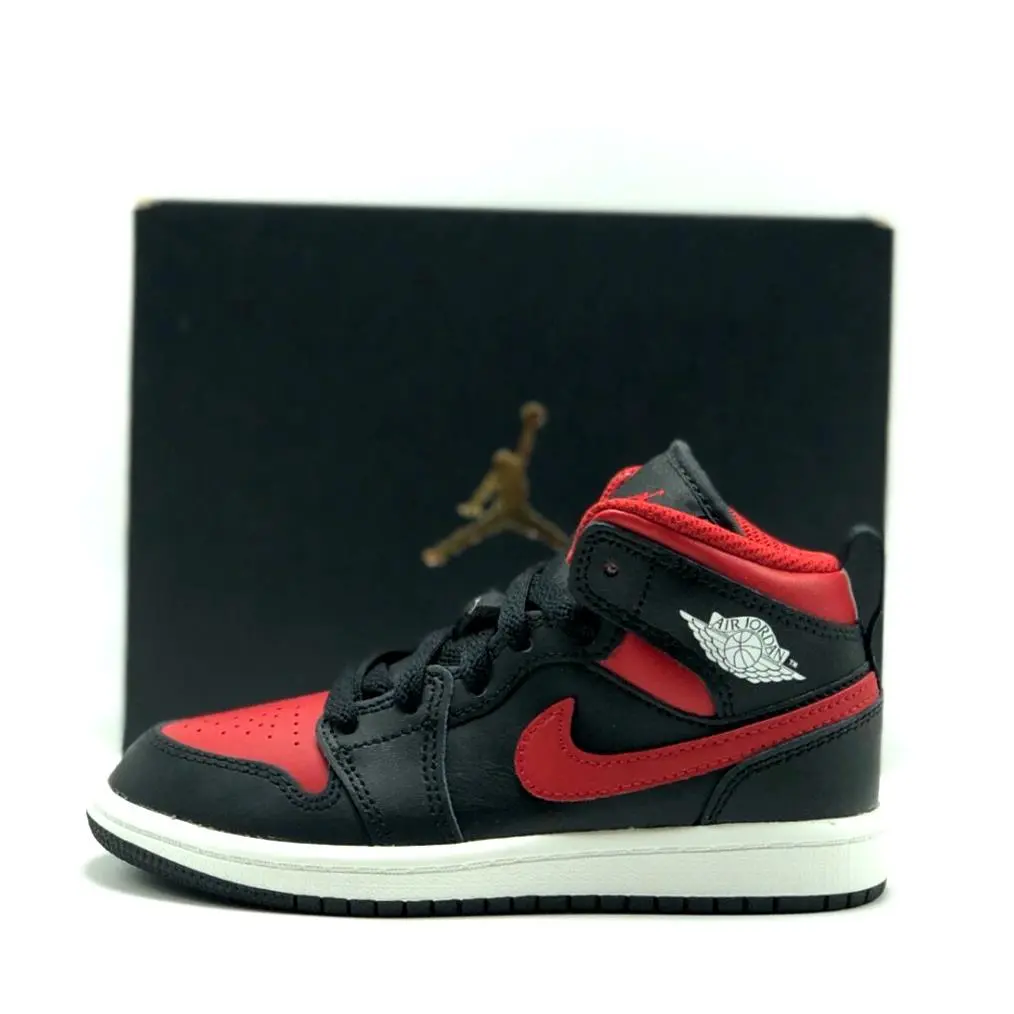 Nike shoes - Air Jordan 1 Mid - Air Mid - Black 4