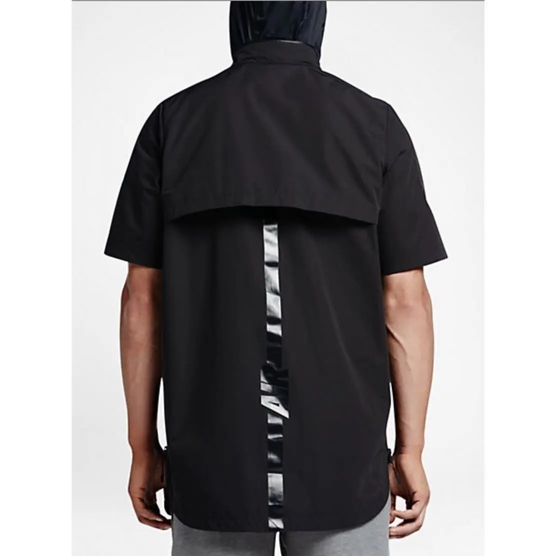 Nike clothing - NIKE Sportswear Air Pivot V3 1/2 Zip Pullover Basketball Ja - 802629 - Black 0