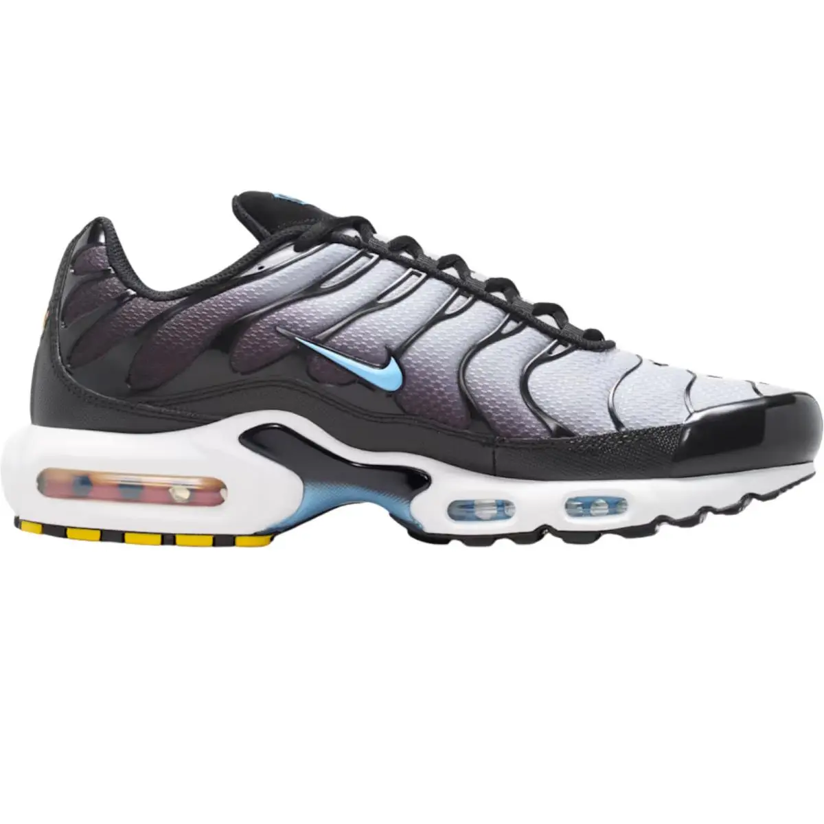 Air Max Plus TN Men Sneaker Shoe Size 7-14 Colors Athletic Black/Light Smoke Grey/White/Football Blue by Nike