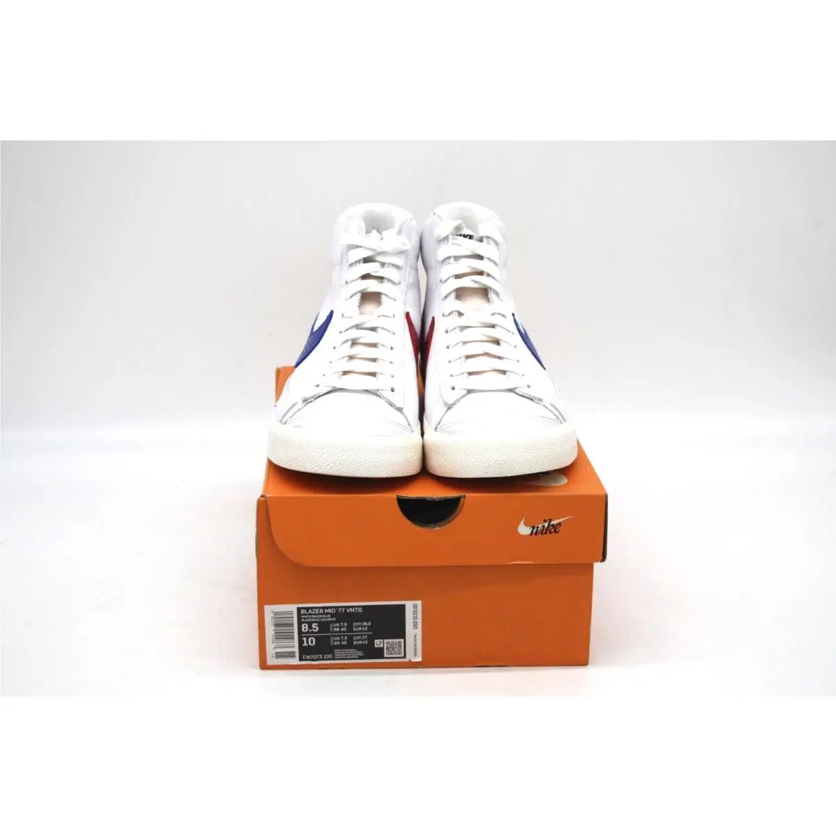 Nike shoes - Nike Blazer - Blazer - CW7073-100 - WHITE/RACER BLUE 5