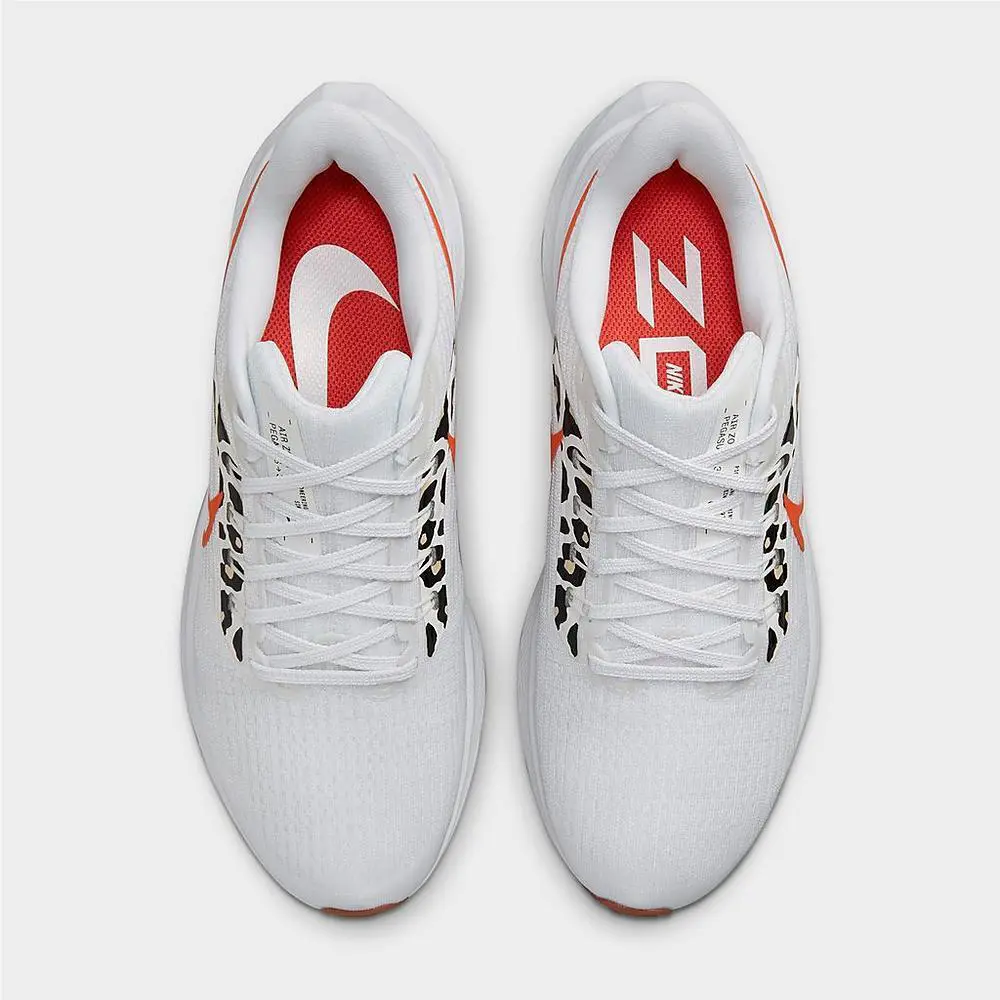 Nike shoes - White, Volt, Bright Crimson 3