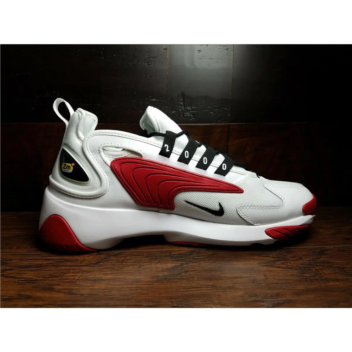 Nike shoes - Nike Zoom 2K - Zoom - AO0269-107 - White / Black / Red 1