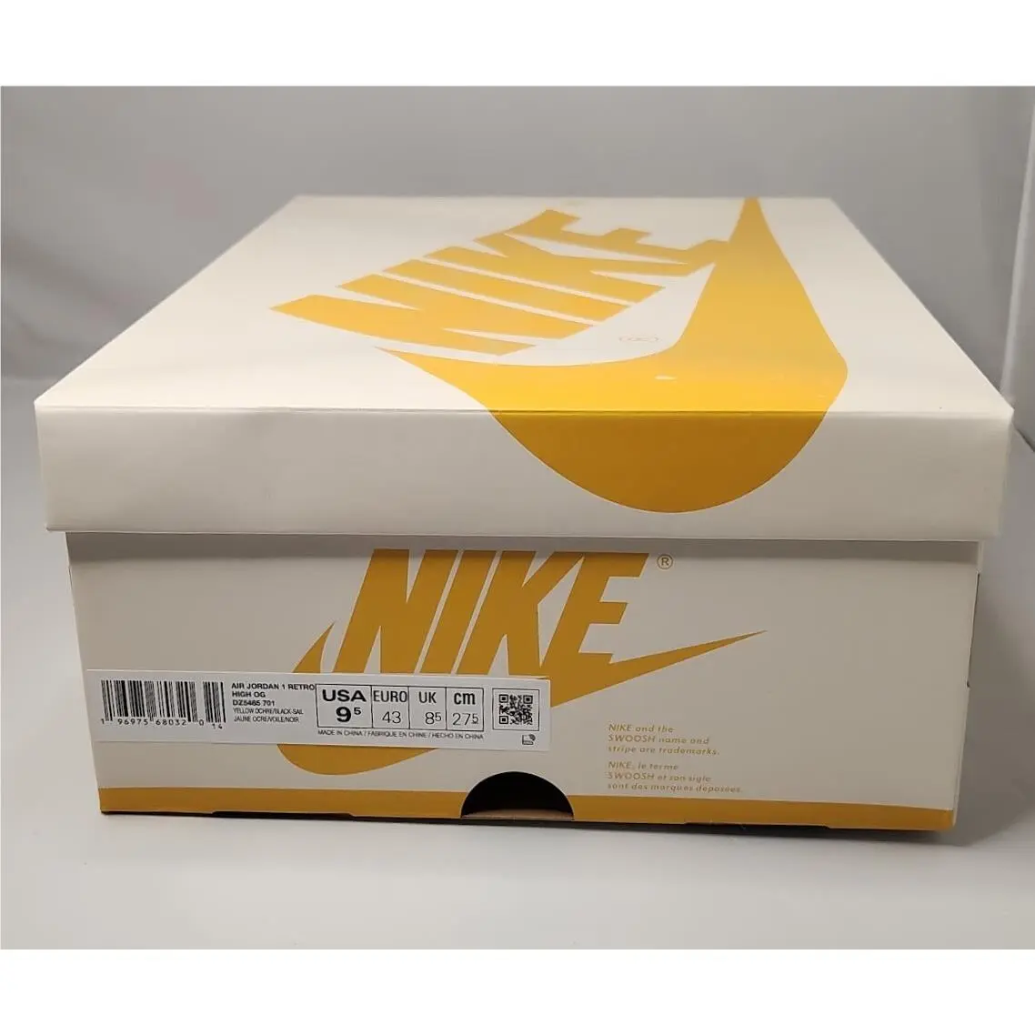 Nike shoes - Nike Air Jordan 1 - Air - DZ5485-701 - Yellow 2