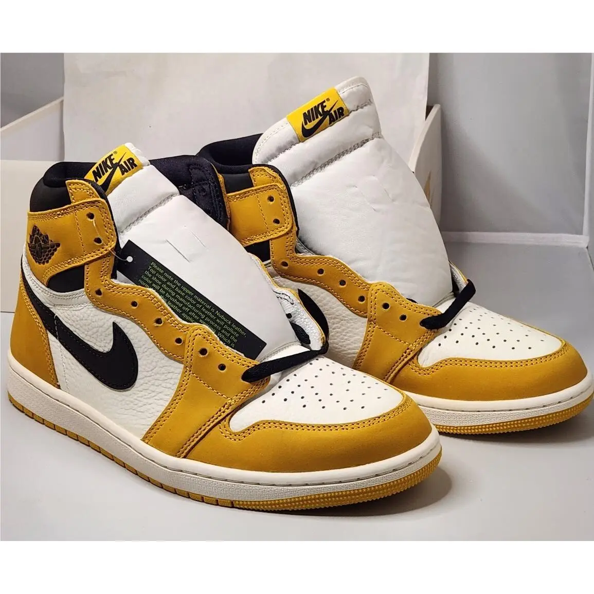 Nike shoes - Nike Air Jordan 1 - Air - DZ5485-701 - Yellow 8