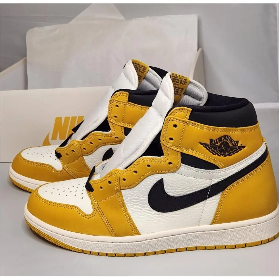 Nike shoes - Nike Air Jordan 1 - Air - DZ5485-701 - Yellow 7