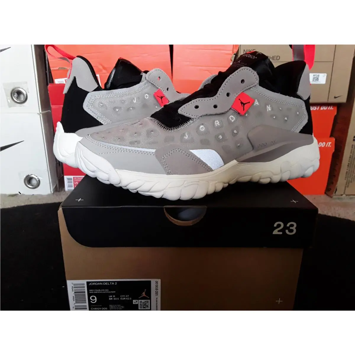Nike shoes - Air Jordan Delta 2 - Air Delta - CV8121-005 - Gray 0