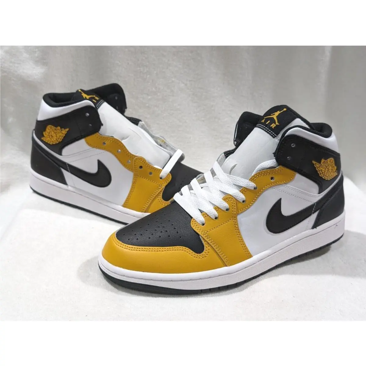 Nike shoes - Air Jordan 1 Mid - Air Mid - DQ8426-701 - Yellow Ochre/Black/White 11