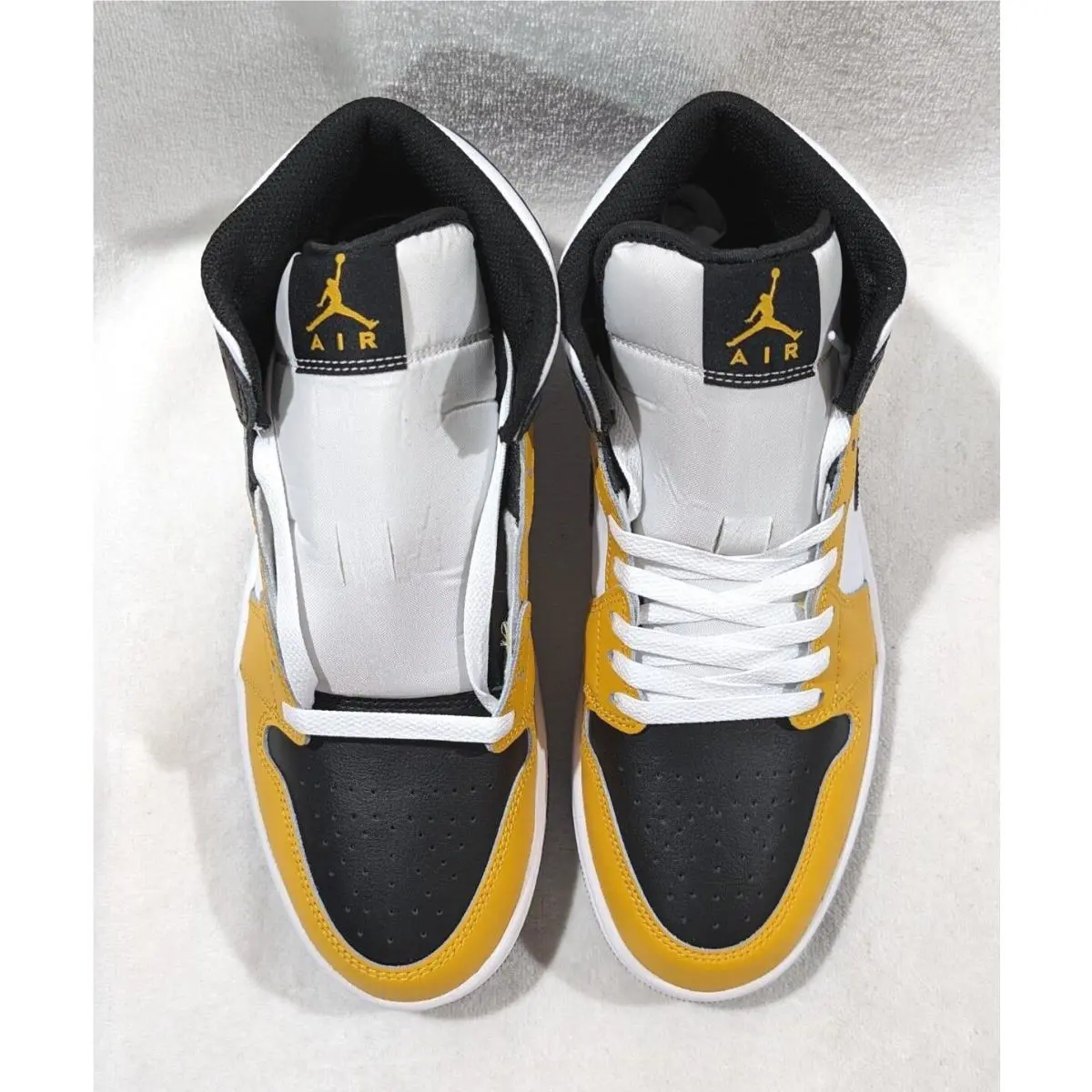 Nike shoes - Air Jordan 1 Mid - Air Mid - DQ8426-701 - Yellow Ochre/Black/White 12