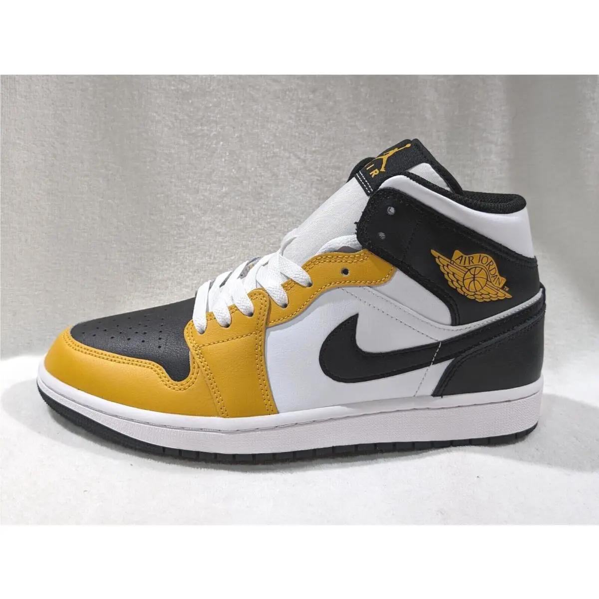 Nike shoes - Air Jordan 1 Mid - Air Mid - DQ8426-701 - Yellow Ochre/Black/White 15