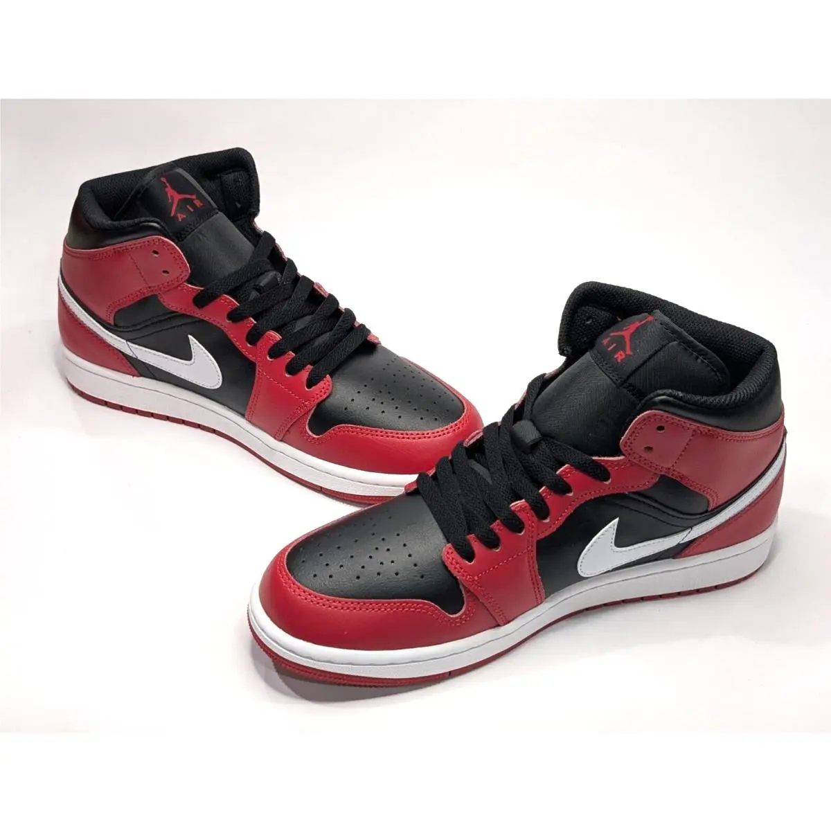 Nike shoes - Air Jordan 1 Mid - Air Mid - DQ8426-061 - Black/White/Red 9