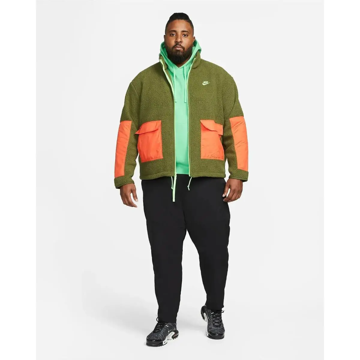 Nike clothing - Nike Sportswear - Sportswear - Green, Orange 8