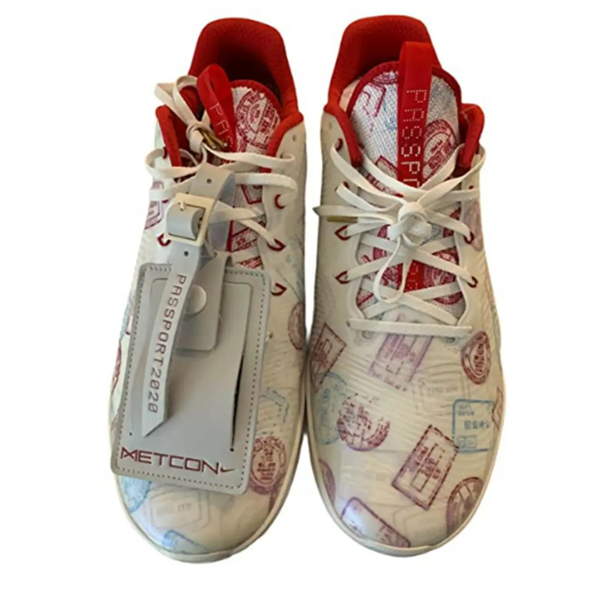 Nike shoes - Nike Metcon 5 AMP - Metcon AMP - CJ0772 - SAIL/METALLIC GOLD-GYM RED 4