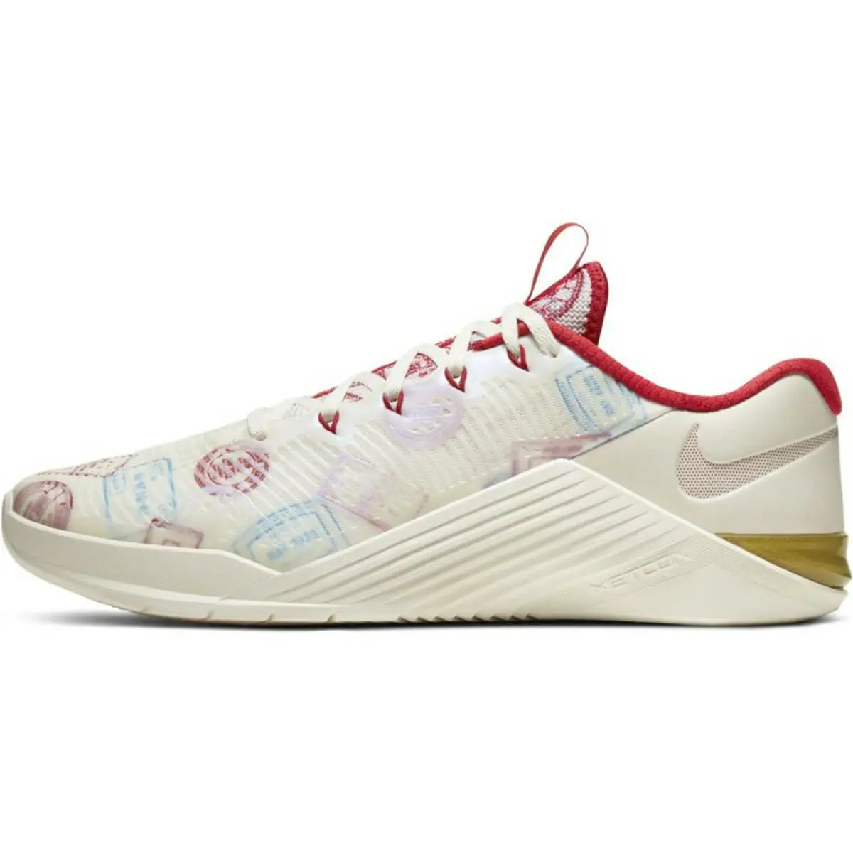 Nike shoes - Nike Metcon 5 AMP - Metcon AMP - CJ0772 - SAIL/METALLIC GOLD-GYM RED 15