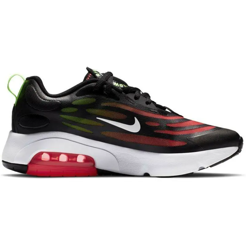 Nike shoes - Nike Air Max Exosense SE GS - CV3081-001 - BLACK/WHITE/CRIMSON 5