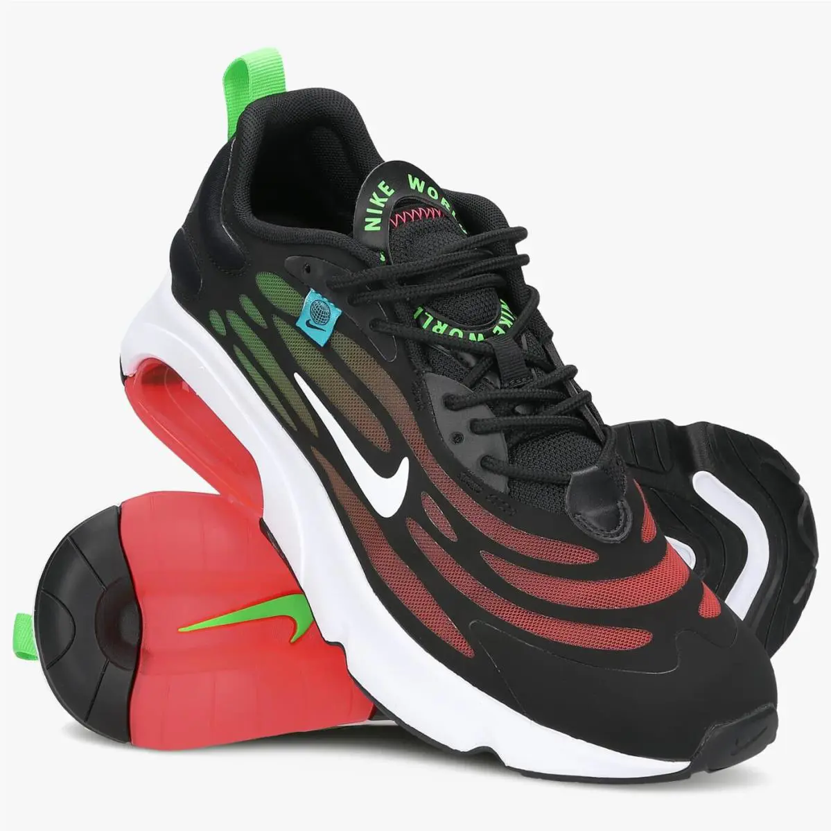 Nike shoes - Nike Air Max Exosense SE GS - CV3081-001 - BLACK/WHITE/CRIMSON 18