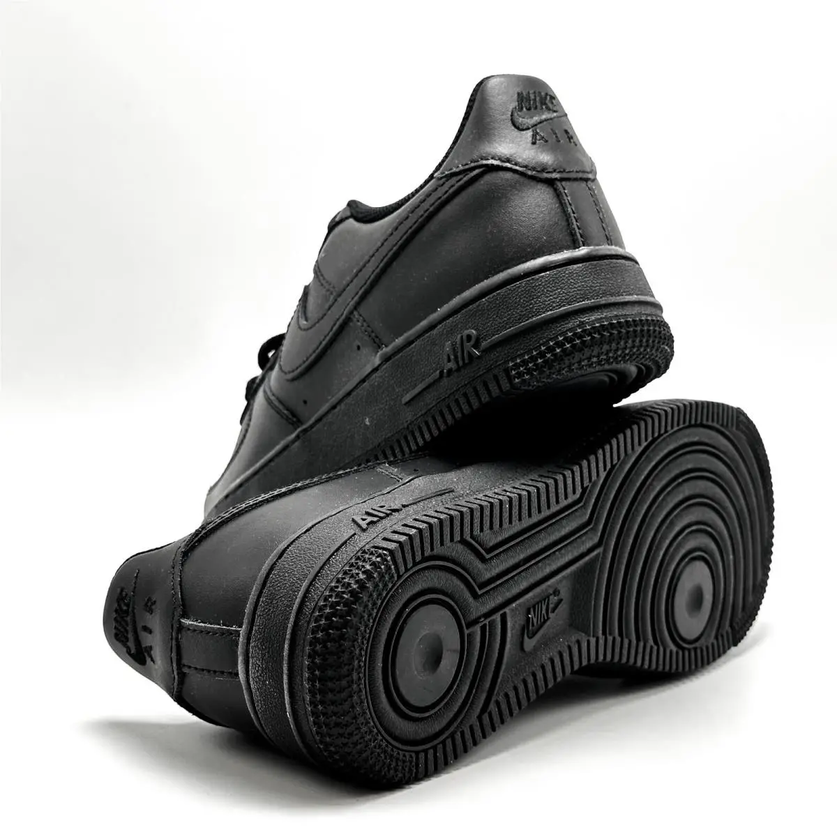 Nike shoes - Nike Air Force 1 GS - Black 8