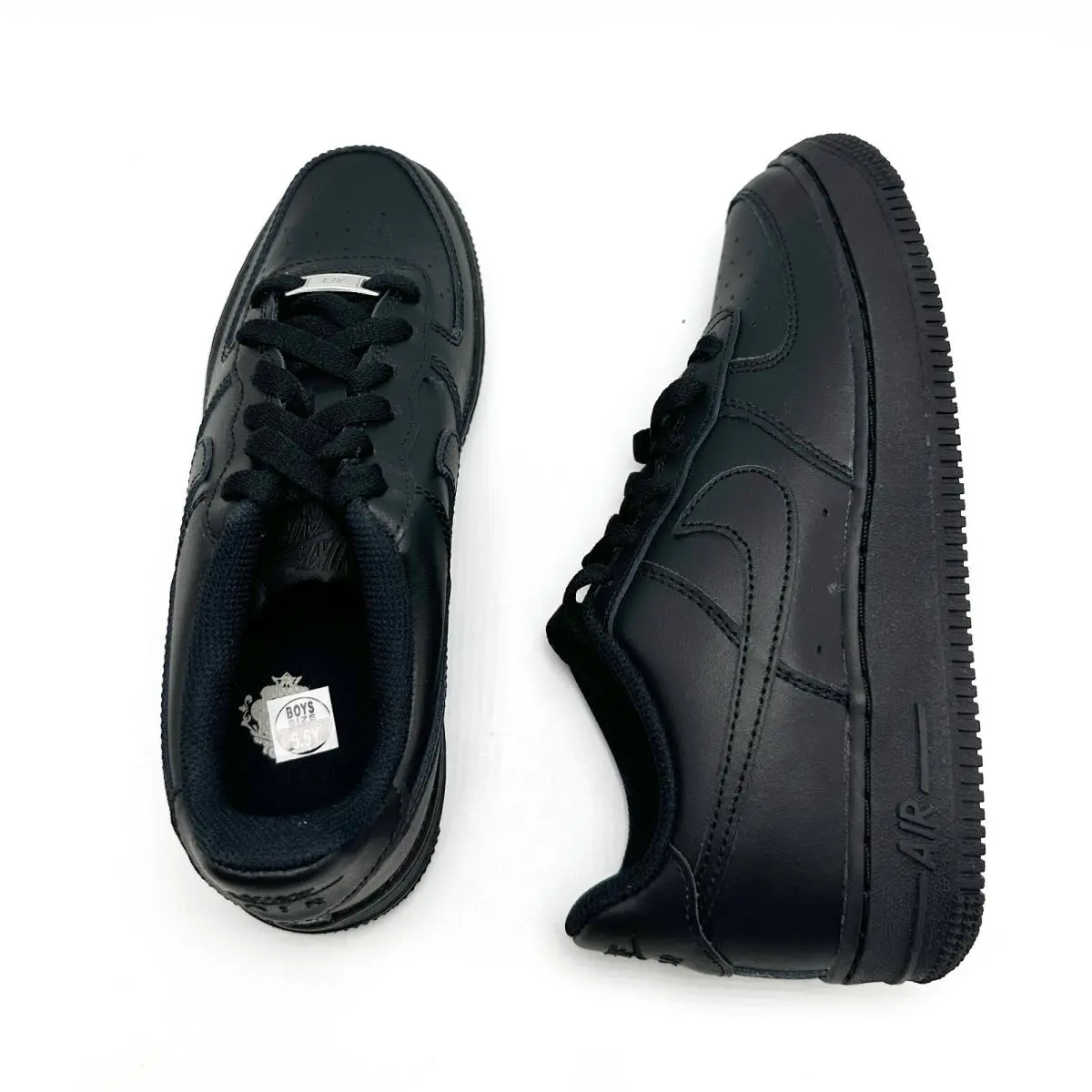 Nike shoes - Nike Air Force 1 GS - Black 6