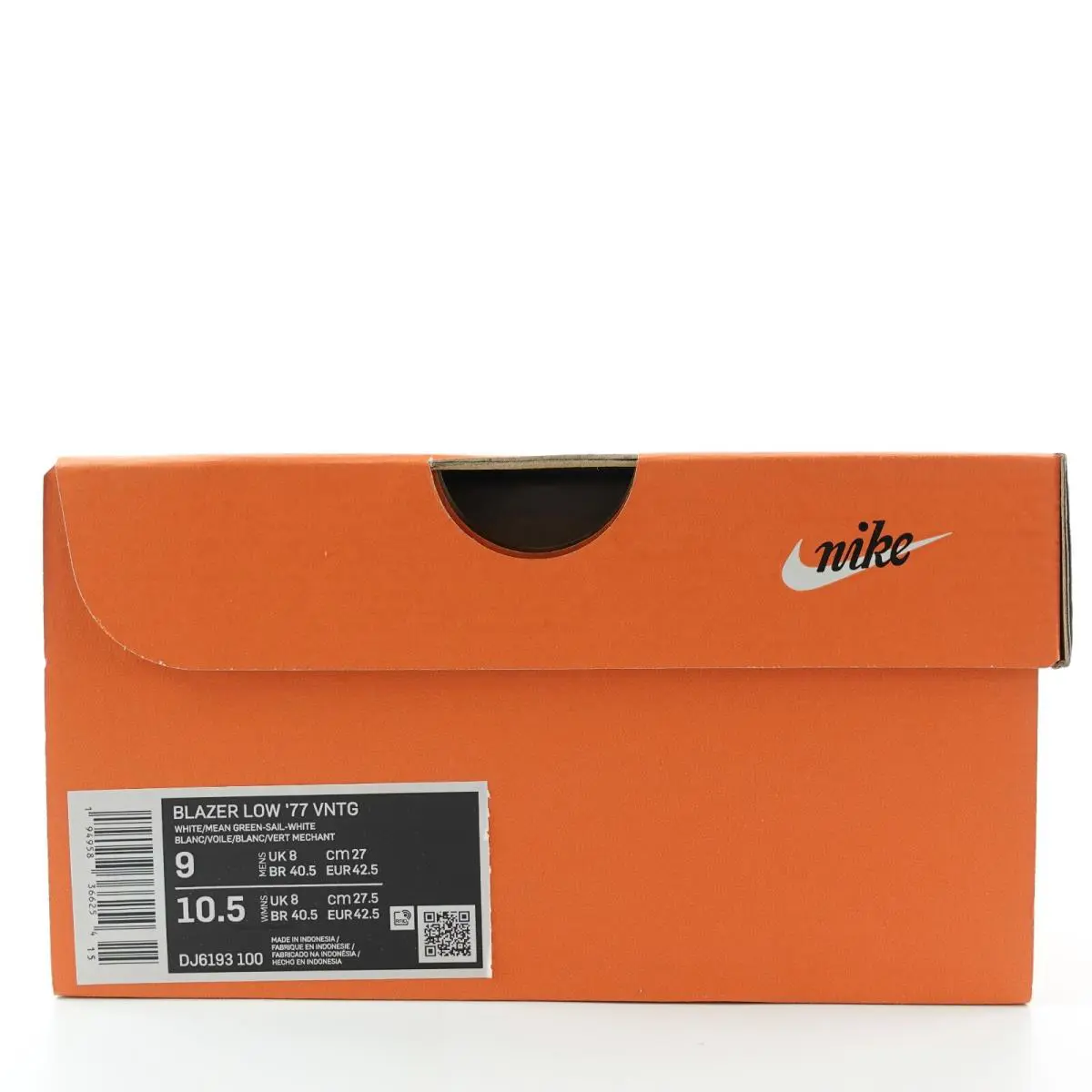 Nike shoes - Nike Blazer low 77 - Blazer low - DJ6193 100 - White 0