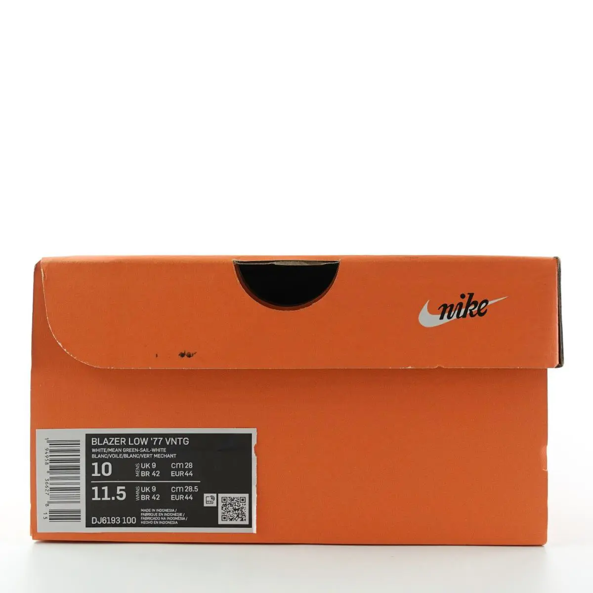 Nike shoes - Nike Blazer low 77 - Blazer low - DJ6193 100 - White 6