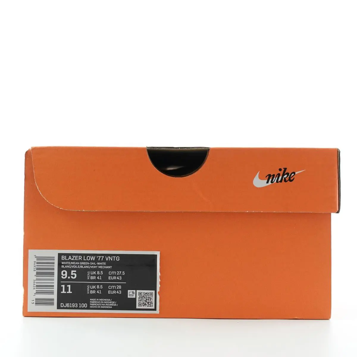 Nike shoes - Nike Blazer low 77 - Blazer low - DJ6193 100 - White 4