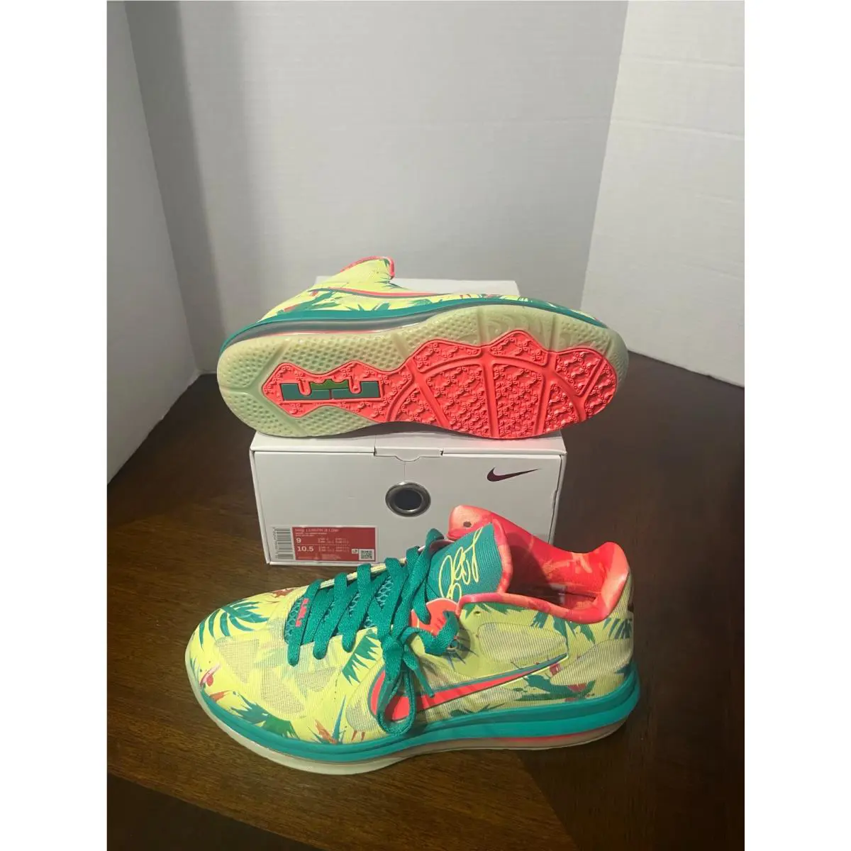 Nike shoes - Nike LeBron 9 - LeBron - DO9355-300 - Green 3