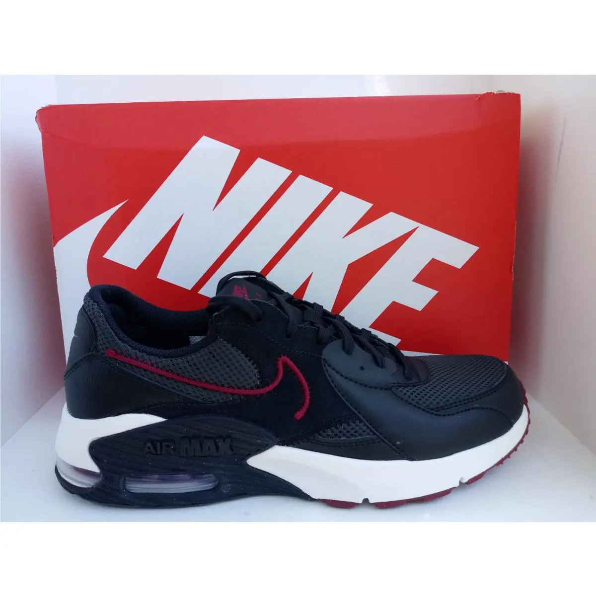 Nike shoes - Nike Air Max Excee - Air Max Excee - BLACK/RED & BLACK/HEMP-GREEN, :: WHITE/HEMP-GREEN 29