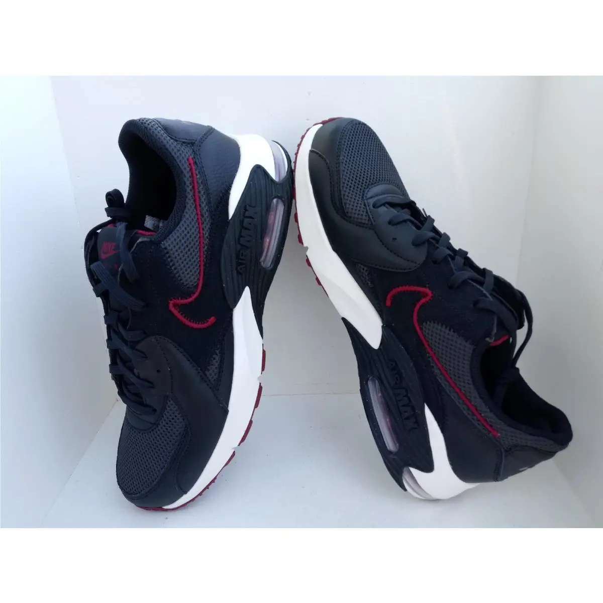 Nike shoes - Nike Air Max Excee - Air Max Excee - BLACK/RED & BLACK/HEMP-GREEN, :: WHITE/HEMP-GREEN 30