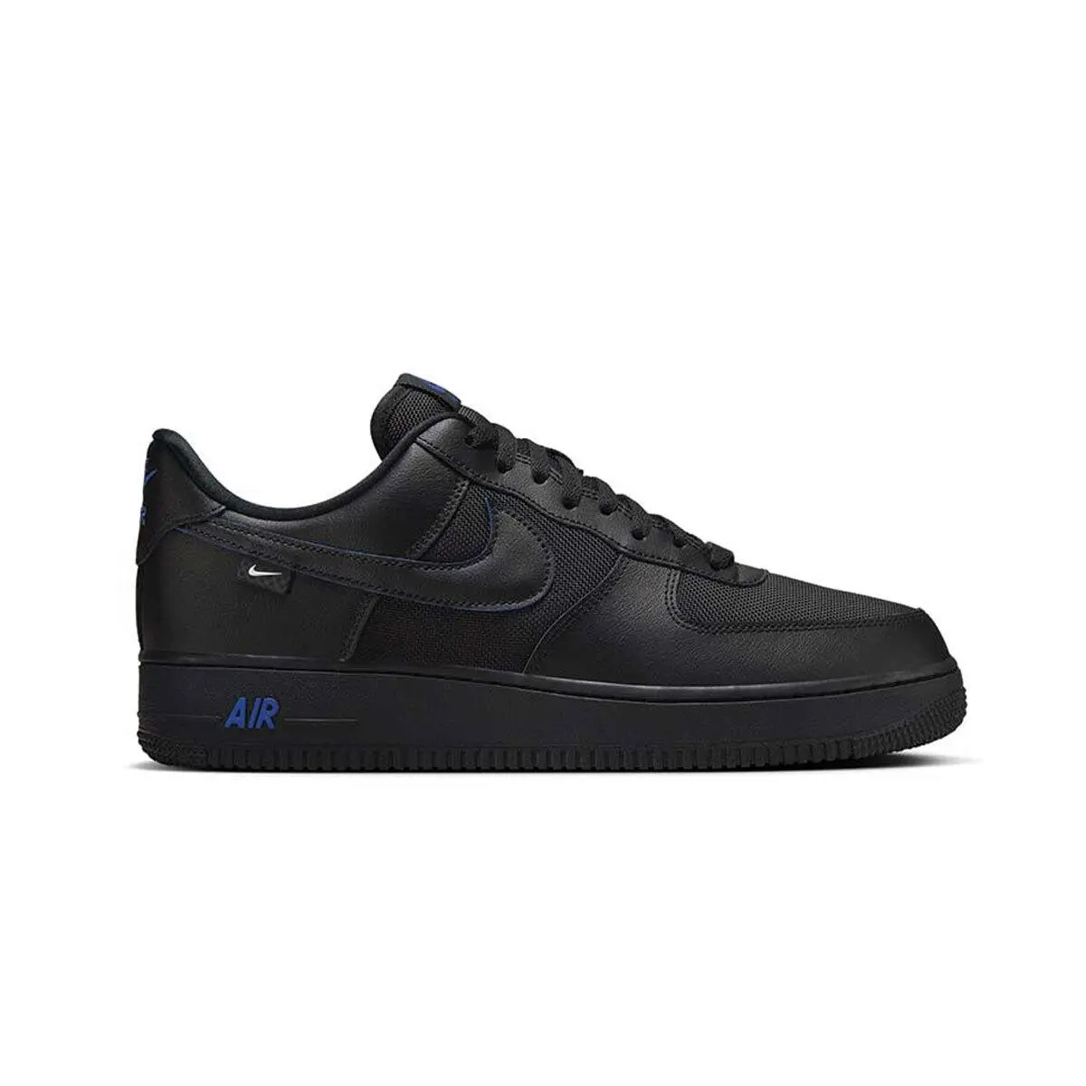 Nike Men`s Air Force 1 `07 HM9605-001 Black/astronomy SZ 4-13 - Black/Astronomy