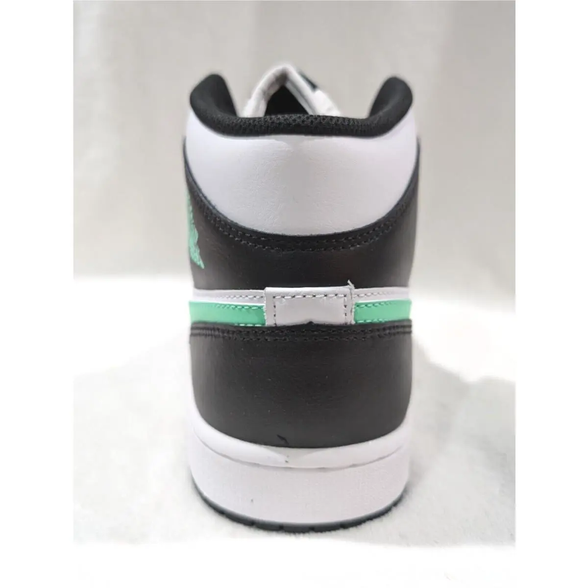 Nike shoes - Air Jordan 1 Mid - Air Mid - DQ8426-103 - White/Bllack/Green Glow 4