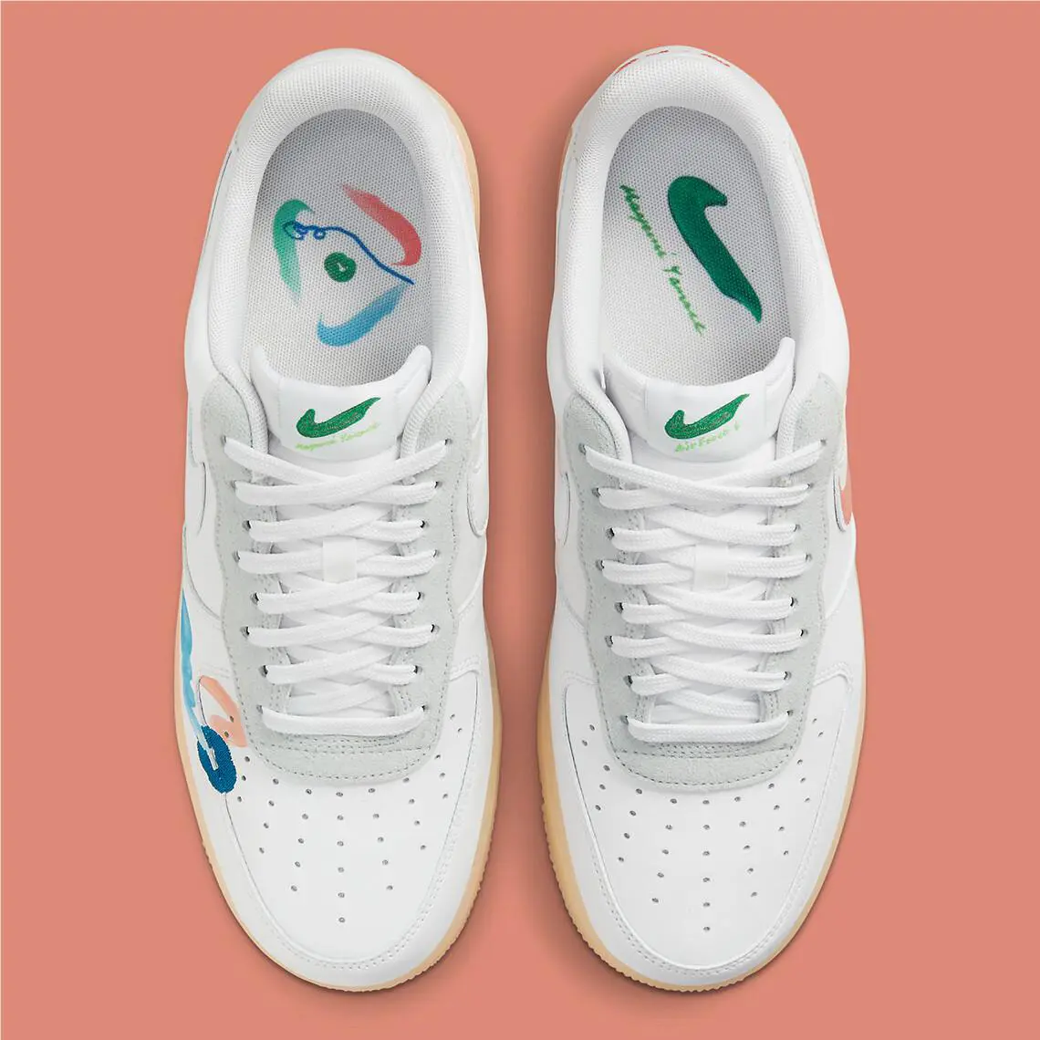 Nike shoes - Nike Air Force 1 Flyleather - DB3598-100 - White 14