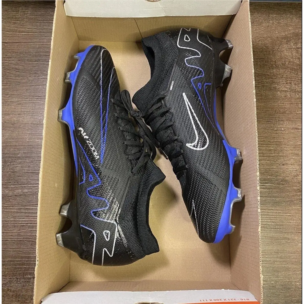 Nike shoes - Nike Zoom Mercurial - Zoom Mercurial - Dj5603 040 - Black Chrome Hyper Royal 0