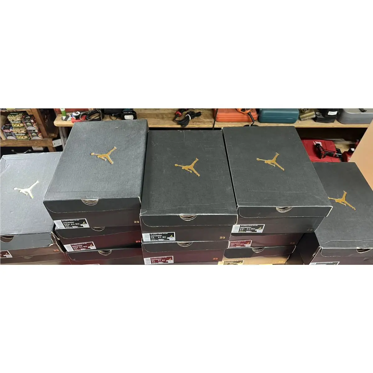 Nike shoes - Jordan Legacy 312 - Legacy - CD7069-004 - Black/Wolf Grey/Valor Blue/University Red/White 5