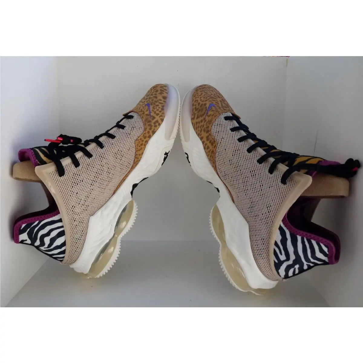 Nike shoes - Nike LeBron 19 - LeBron - DM1058-200 - RATTAN/DARK IRIS-SAIL-BLACK 6