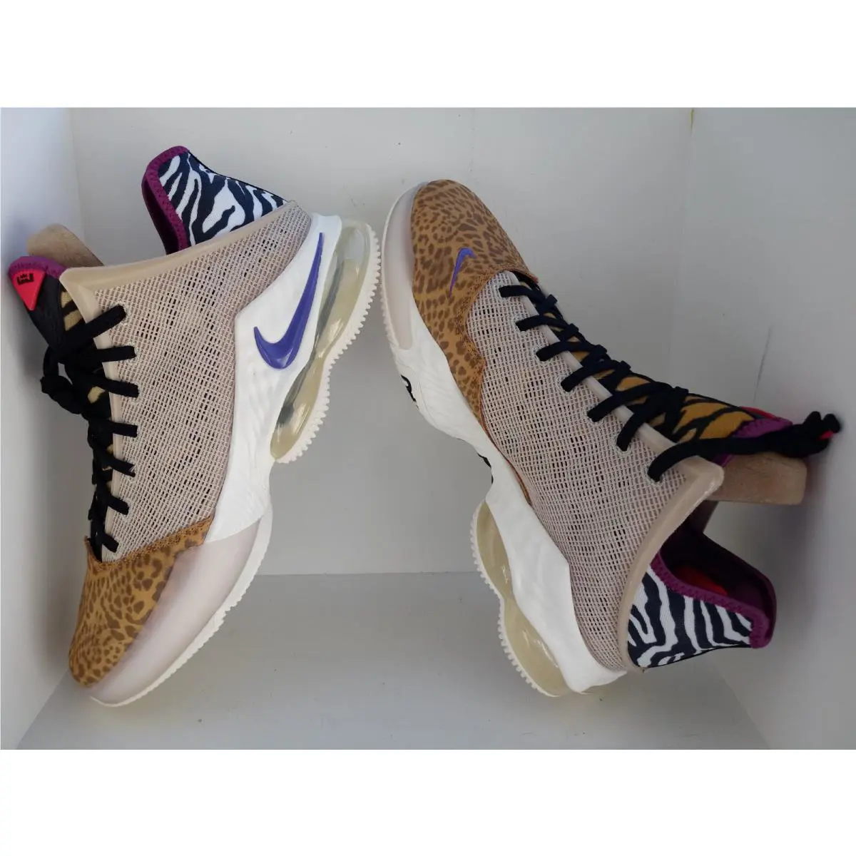 Nike shoes - Nike LeBron 19 - LeBron - DM1058-200 - RATTAN/DARK IRIS-SAIL-BLACK 10