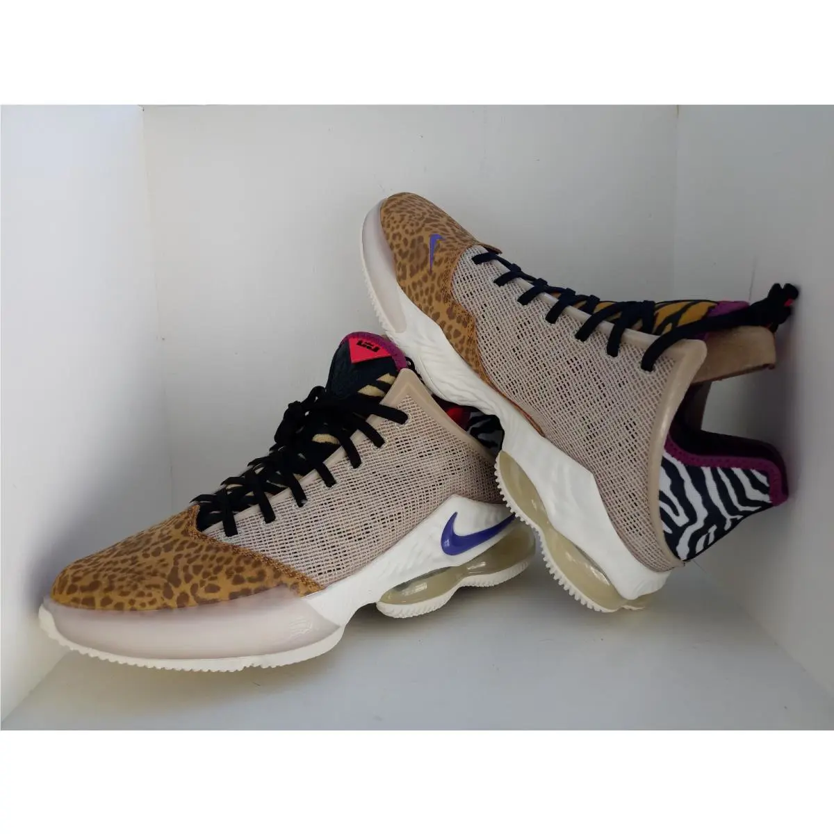 Nike shoes - Nike LeBron 19 - LeBron - DM1058-200 - RATTAN/DARK IRIS-SAIL-BLACK 15