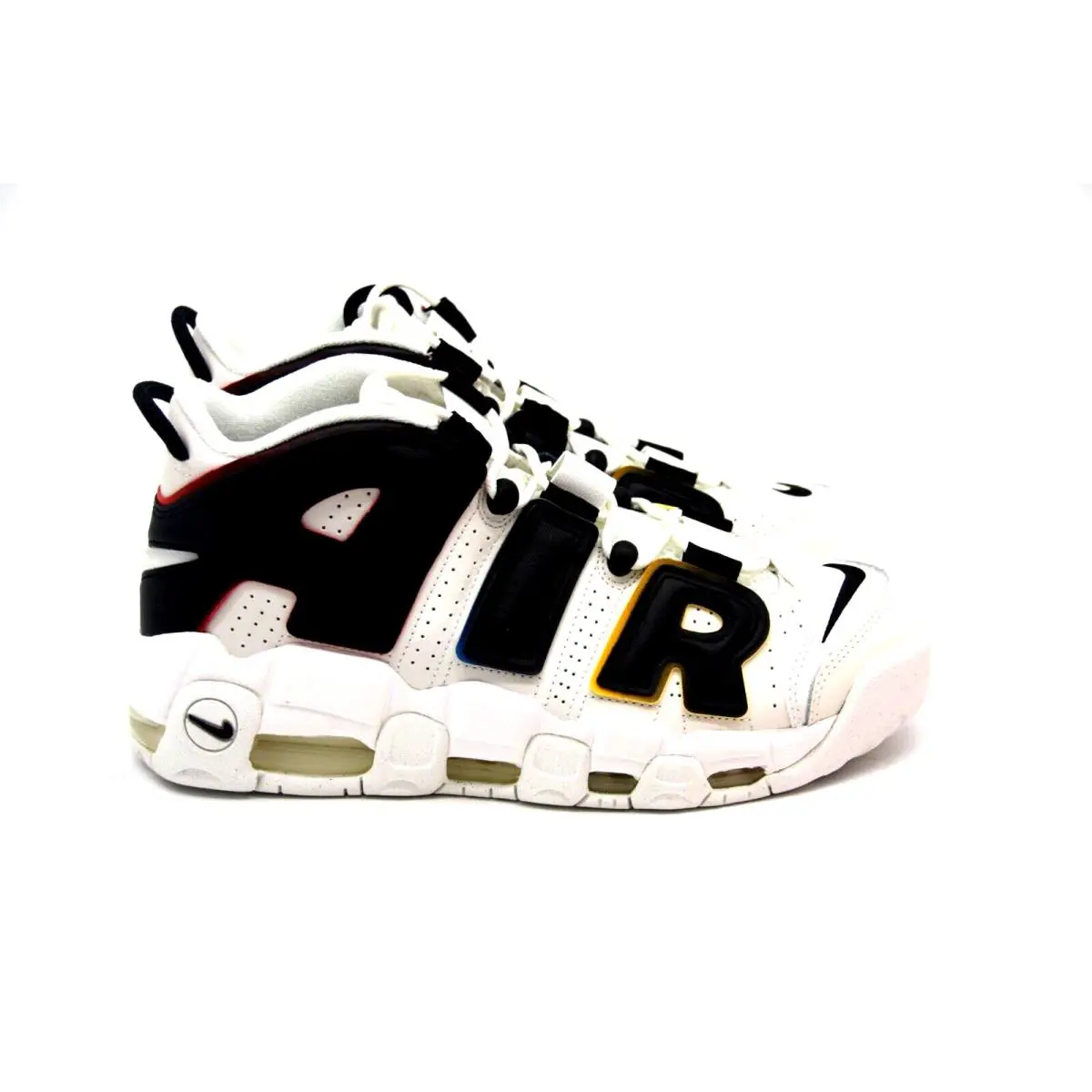 Nike shoes - Nike Air More Uptempo `96 - DM1297-100 - SAIL BLACK/SAIL TEAM ORANGE 5