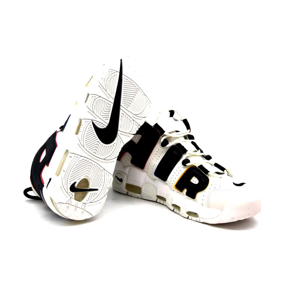 Nike shoes - Nike Air More Uptempo `96 - DM1297-100 - SAIL BLACK/SAIL TEAM ORANGE 6