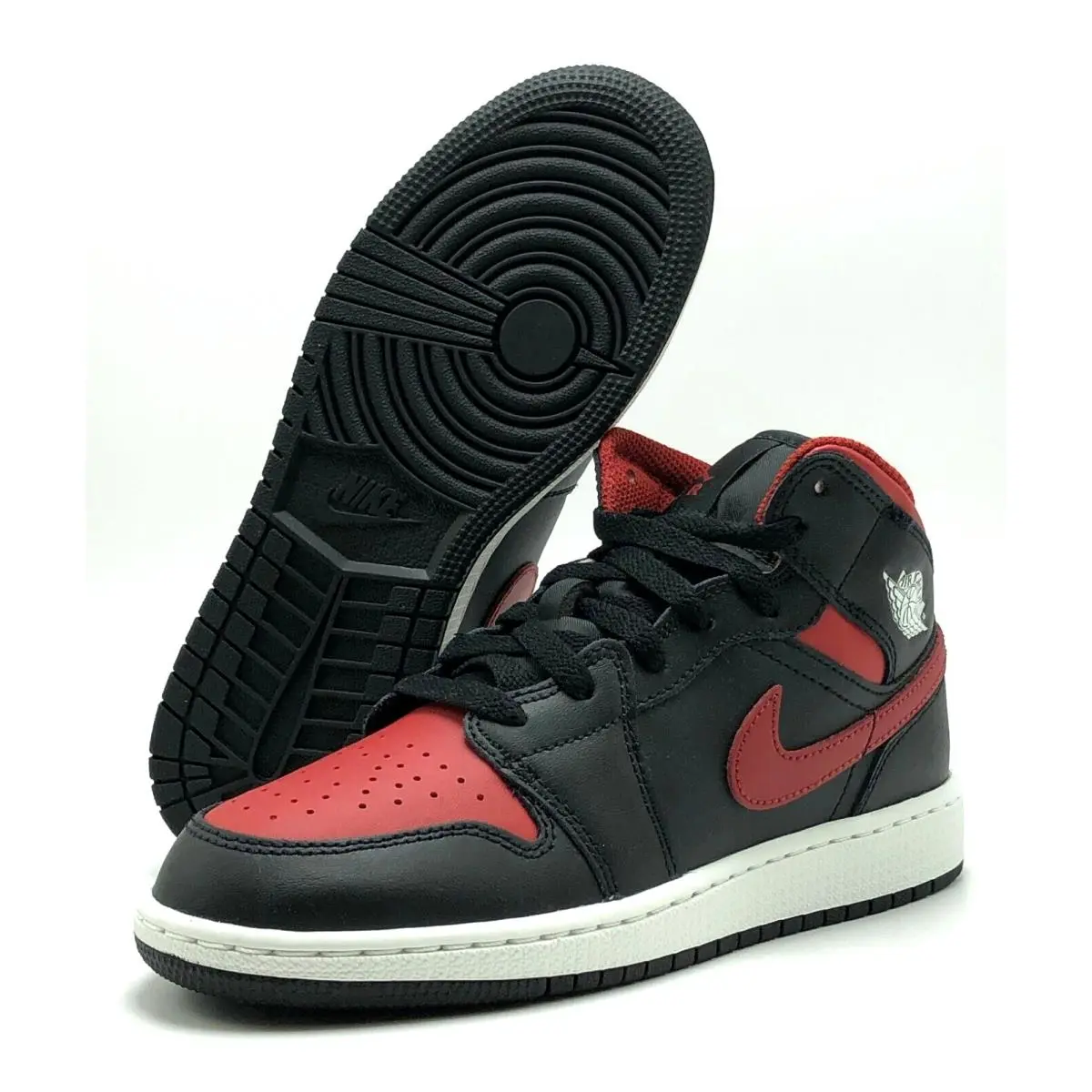 Nike shoes - Jordan Air 1 Mid GS - Black 13