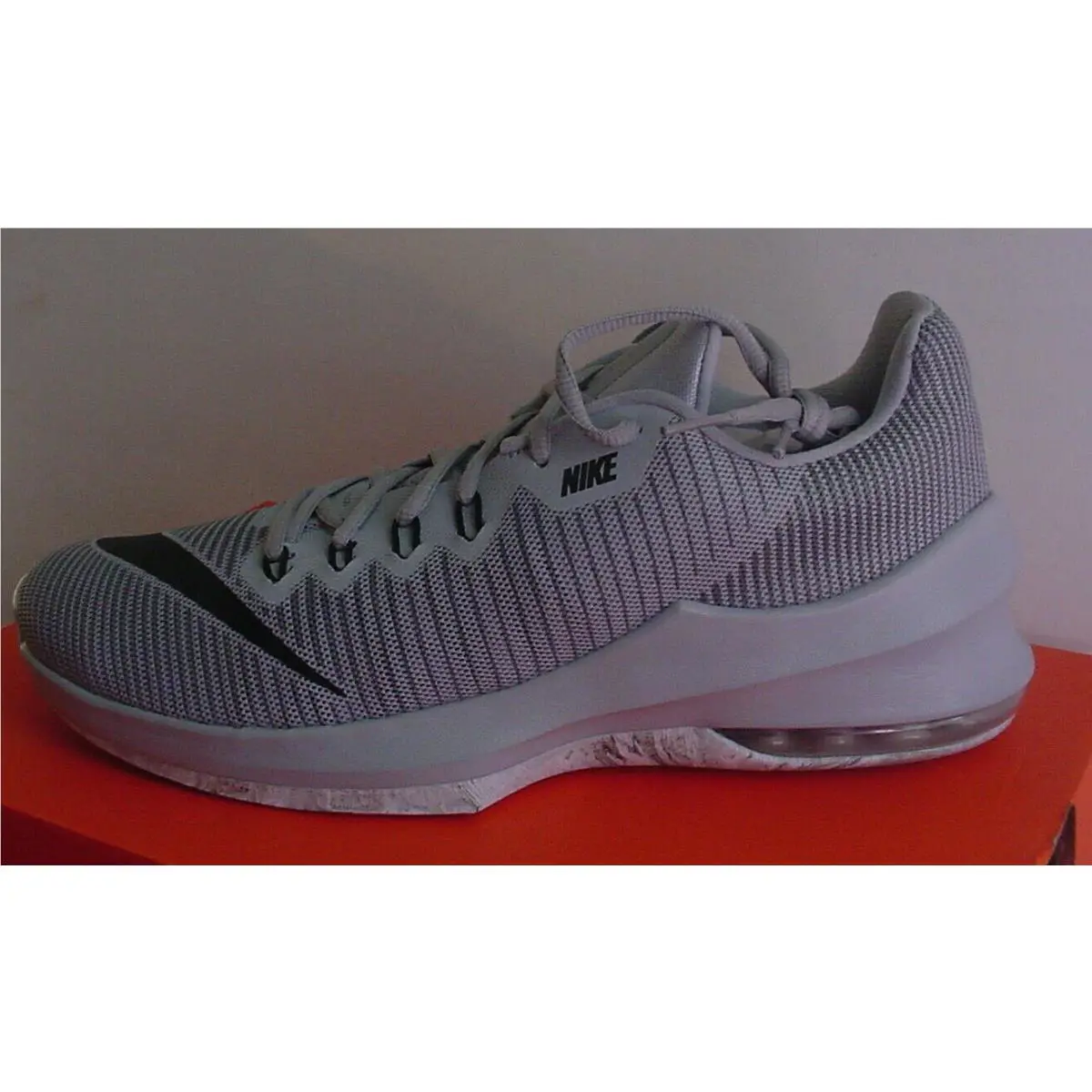 Nike shoes - Nike Air Max Infuriate 2 - 908975-002 - Light Gray/Black 0