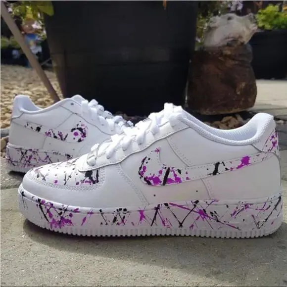Nike shoes - Nike Air Force 1 - Air Force - CW2288-111 - Purple 19