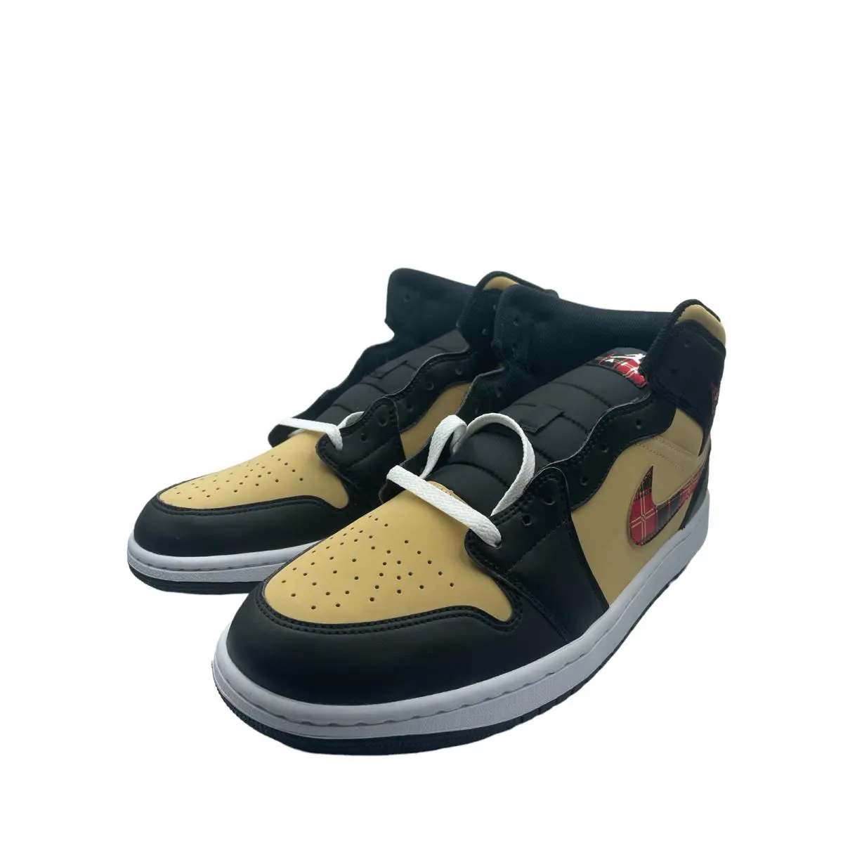 Nike shoes - Jordan 1 Mid SE - Mid - DZ5329-001 - Brown, Manufacturer: Black/Multi-Color-Sesame 3